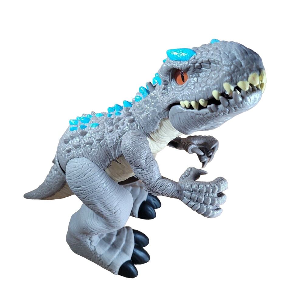 Jurassic World Dinosaur Imaginext Action Figure T-Rex Thrashing Indominus Rex